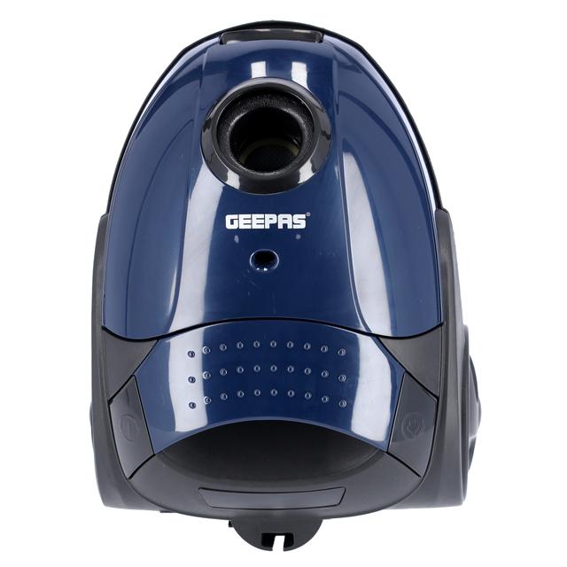 Geepas Vacuum Cleaner With Dust Bag, 2200w 1.5l Powerful Suction Dust Full Indicator Flexible Hose With Airflow On Handle Pedal Switch And Auto-Rewinding Wire 2 Years Warranty - SW1hZ2U6MTQ3MzAy