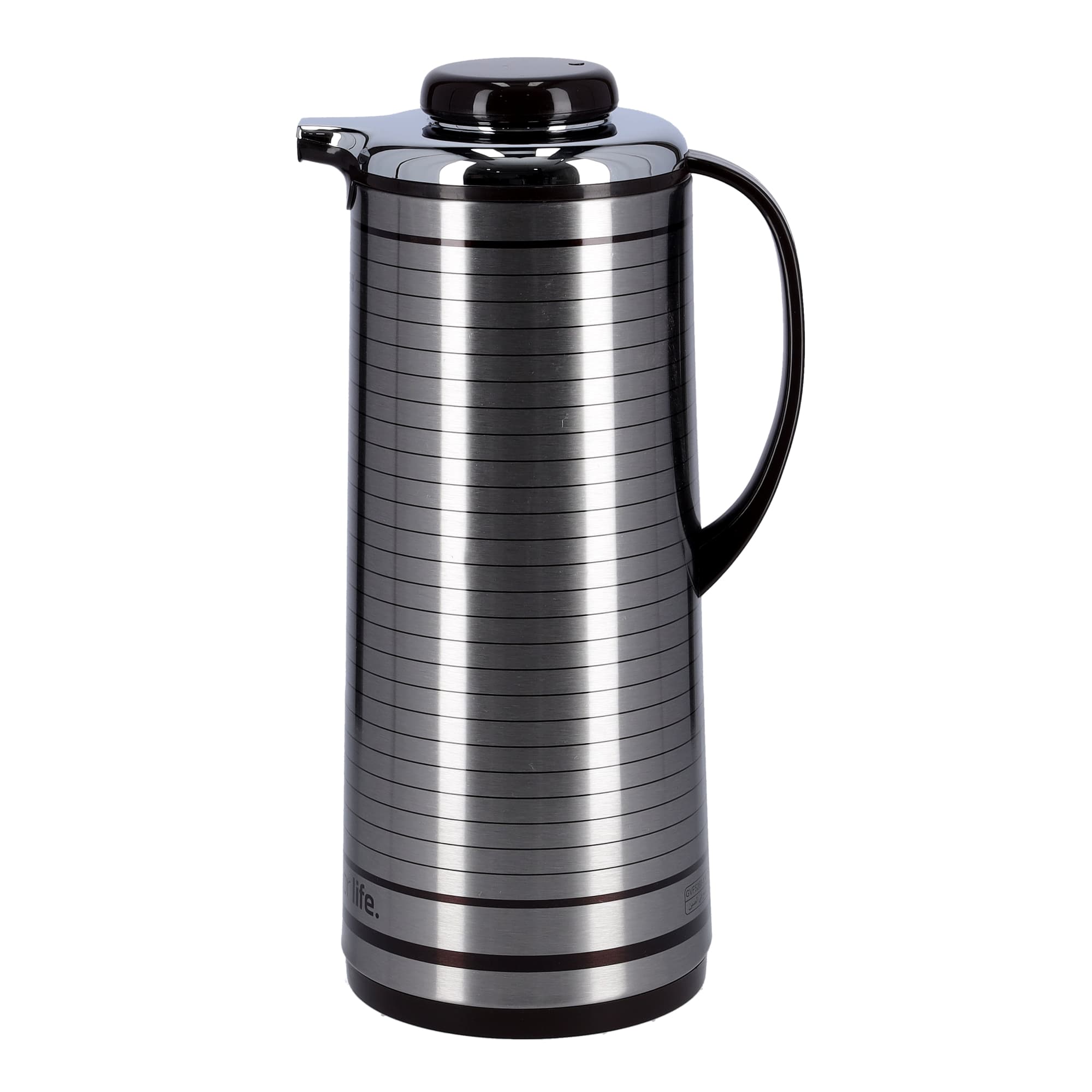 Geepas Gvf5260 1.6l Vacuum Flask - Coffee Heat Insulated Thermos For Keeping Hot/Cold Long Hour Heat/Cold Retention Multi-Walled Hot Water Tea Beverage | Ideal Social Occasion Commercial & Outings