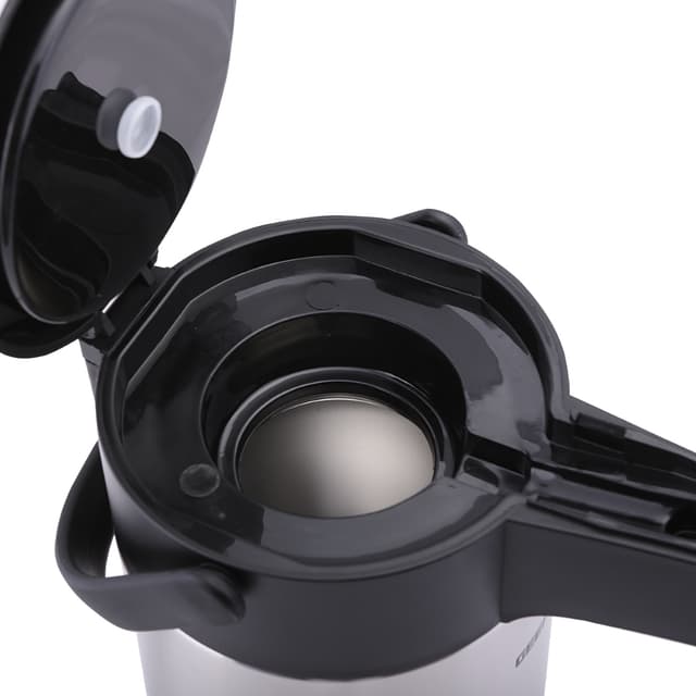 Geepas Gvf5262 2.5l Vacuum Flask - Coffee Heat Insulated Thermos For Keeping Hot/Cold 24 Hours Heat/Cold Retention Double-Walled Hot Water Tea Beverage | Ideal Social Occasion Commercial & Outings