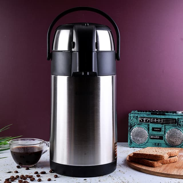 ترمس شاي حافظ للحرارة 3.5 لتر جيباس Vacuum Flask Geepas