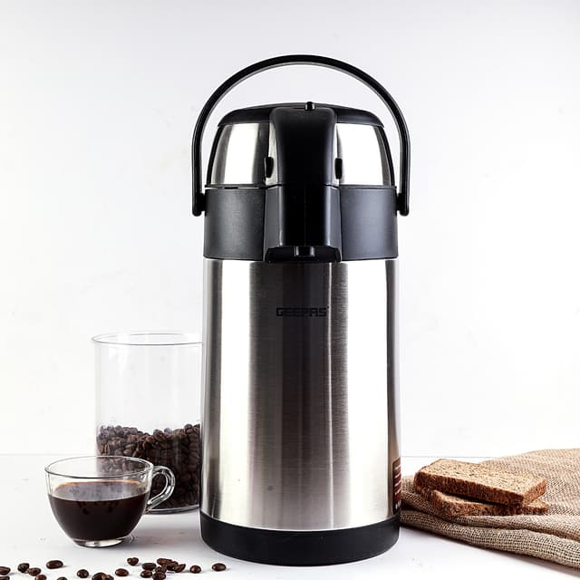 ترمس شاي حافظ للحرارة 3.5 لتر جيباس Vacuum Flask Geepas