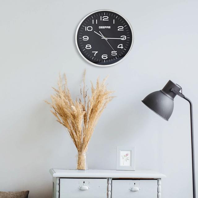 ساعة حائط دائرية Wall Clock - Geepas - SW1hZ2U6MTQ5MzY3