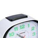 Geepas Gwc26018 Bell Alarm Clock - Small Battery Operated Analog Silent Non-Ticking Ascending Beep Sounds Snooze Light Functions | Ideal For Study Room Bed & More - SW1hZ2U6MTQ3NjI2