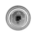 ساعة حائط جيباس بدون صوت أسود وفضي  Geepas Wall Clock Silent Non Ticking