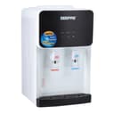 Geepas GWD8356 Water Dispenser - Hot & Cold Water Dispenser - Stainless Steel Tank, Compressor Cooling System, Child Lock - 2 Tap - 1L Hot and 2.8L Cold Water Capacity - 2 Years Warranty - 124618