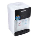 Geepas GWD8356 Water Dispenser - Hot & Cold Water Dispenser - Stainless Steel Tank, Compressor Cooling System, Child Lock - 2 Tap - 1L Hot and 2.8L Cold Water Capacity - 2 Years Warranty - 124616