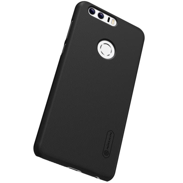 Nillkin Cover Compatible with Huawei Honor 8 Case Super Frosted Shield Hard Phone Cover [ Slim Fit ] [ Designed Case for Huawei Honor 8 ] - Black - Black