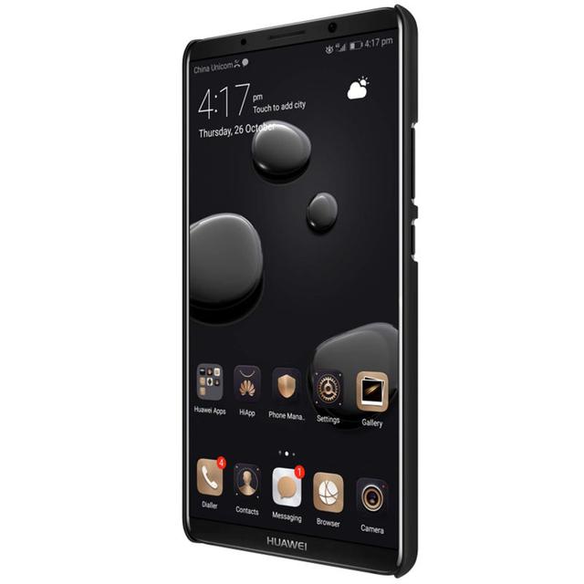 كفر موبايل Nillkin Cover Compatible with Huawei Mate 10 Pro Case Super Frosted Shield Hard Phone Cover [ Slim Fit ] - Black - SW1hZ2U6MTIyNTE4