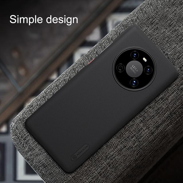 كفر موبايل Nillkin Cover Compatible with Huawei Mate 40 Case Super Frosted Shield Hard Phone Cover [ Slim Fit ]  - Black - SW1hZ2U6MTIyNjQ2