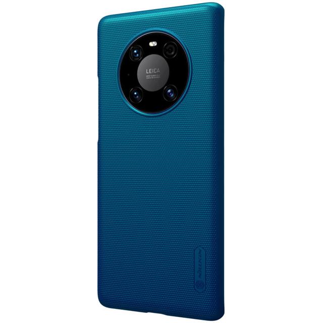 كفر موبايل Nillkin Cover Compatible with Huawei Mate 40 Pro Case Super Frosted Shield Hard Phone Cover [ Slim Fit ]  - Blue - SW1hZ2U6MTIyNDk3