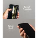 Ringke Cover for Huawei P40 Lite / Nova 6 SE / Nova 7i Case Hard Fusion-X Ergonomic Transparent Shock Absorption TPU Bumper [Designed Case for Huawei P40 Lite / Nova 6 SE / Nova 7i ] - Ticket Band - Multicolor