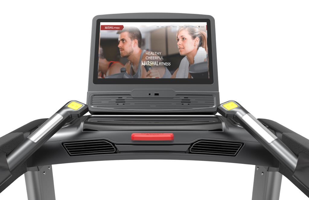 جهاز الجري   Commercial Treadmill with Incline and TV - 10.0HP