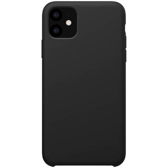 Nillkin iPhone 11 Case Flex Series Mobile Cover Anti-slip Silicone Rubber Case - Black - Black - SW1hZ2U6MTIyNTM0