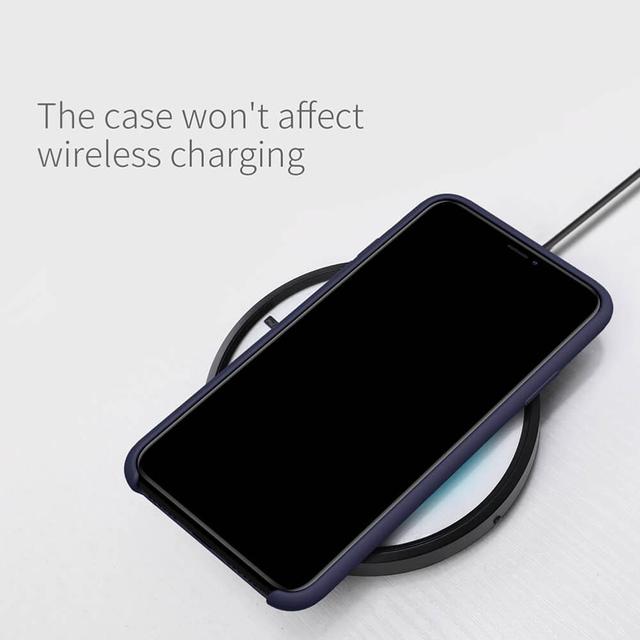Nillkin iPhone 11 Case Flex Series Mobile Cover Anti-slip Silicone Rubber Case - Black - Black - SW1hZ2U6MTIyNTM4