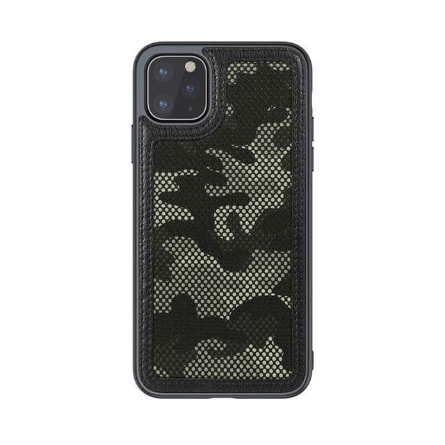 Nillkin Apple iPhone 11 Pro Case Mobile Cover Camo series TPU Phone Case - Black - Camo - SW1hZ2U6MTIyNDQw