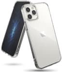 Ringke Fusion Cover for iPhone 12 Pro Max Case (6.7 Inch) Shock Proof Matte Finish Tough Impact Alleviation Technology Raised Bezel [ Designed Case For iPhone 12 Pro Max ] - Clear - Clear
