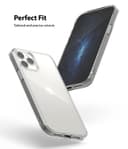 Ringke Fusion Cover for iPhone 12 Pro Max Case (6.7 Inch) Shock Proof Matte Finish Tough Impact Alleviation Technology Raised Bezel [ Designed Case For iPhone 12 Pro Max ] - Clear - Clear