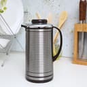 Geepas Gvf5258 1l Vacuum Flask - Heat Insulated Thermos For Keeping Hot/Cold Long Hour Heat/Cold Retention Multi-Walled Hot Water Tea Beverage | Ideal Social Occasion Commercial & Outings