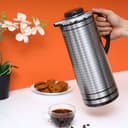 Geepas Gvf5260 1.6l Vacuum Flask - Coffee Heat Insulated Thermos For Keeping Hot/Cold Long Hour Heat/Cold Retention Multi-Walled Hot Water Tea Beverage | Ideal Social Occasion Commercial & Outings - 124437