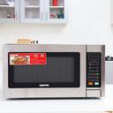 Geepas 30l Digital Microwave Oven 1500w Oven With Multiple Cooking Menus -Reheating, Defrost & Grill -Ideal Grilling, Roasting, Heating & More - SW1hZ2U6MTUyMDQy