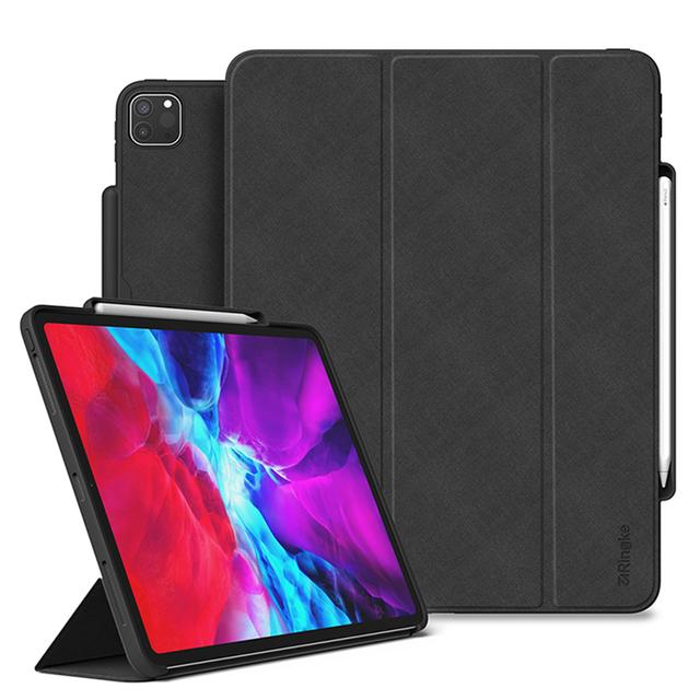 كفر الآيباد الذكي مع حمالة القلم  Smart Case - Ringke لجهاز iPad Pro 12.9inch (2020) - SW1hZ2U6MTMxMTE0