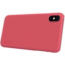 Nillkin iPhone XS Max Mobile Cover Super Frosted Hard Phone Case with Stand - Red - Red