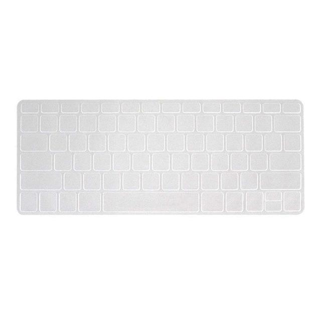 O Ozone Macbook Keyboard Skin for MacBook Pro 12 Inch for MacBook Retina 12 inch Keyboard Cover 2017 2016 2015 Compatible with A1534 A1708 US English Layout Clear - Clear - SW1hZ2U6MTIzMTU4