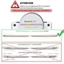 O Ozone Transparent Hard Case for Macbook Retina 12 Inch Cover ( 2017 / 2016 / 2015 ) Compatible with A1534 Clear - Clear