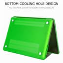 O Ozone Macbook Hard Case for Macbook Air 13 Inch Cover ( 2017 / 2015 / 2014 / 2013 / 2012 / 2011 ) Compatible with A1369 A1466 Dark Green - Dark Green