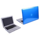 O Ozone Transparent Hard Case for Macbook Air 13 Inch Cover ( 2017 / 2015 / 2014 / 2013 / 2012 / 2011 ) Compatible with A1369 A1466 Light Blue - Light Blue