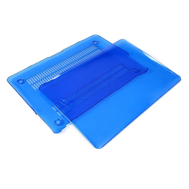 O Ozone Transparent Hard Case for Macbook Air 13 Inch Cover ( 2017 / 2015 / 2014 / 2013 / 2012 / 2011 ) Compatible with A1369 A1466 Light Blue - Light Blue