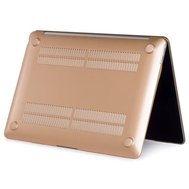 O Ozone Macbook Hard Case for Macbook Air M1 13 Inch Case MacBook Air Retina Cover ( M1 2020 / Macbook Air 2020 / 2019 / 2018 ) Compatible with A1932, A2179, A2337 Gold - Gold
