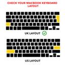 غطاء لوحة المفاتيح لأجهزة الماك بوك O Ozone Macbook Keyboard Skin for MacBook - SW1hZ2U6MTIzNjc4