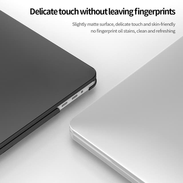 كفر ماك بوك  O Ozone Macbook Hard Case for Macbook Pro Retina 15 Inch Cover  A1398 Clear