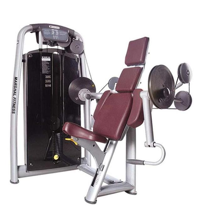 جهاز التمارين الرياضية   Marshal Seated Biceps Trainer Machine - MF-GYM-17612-SH-2 - SW1hZ2U6MTE4MzI1