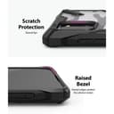 Ringke Case for Galaxy Note 10 Lite Hard Back Cover Fusion-X Ergonomic Transparent Shock Absorption TPU Bumper ( Compatible with Samsung Galaxy Note10 Lite ) - Camo Black - Camo Black