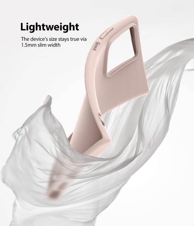 Ringke Cover for Samsung Galaxy Note 20 Ultra Case Air-S Series Thin Flexible Shockproof Slim TPU Lightweight Cover [ Anti-Slip ] [ Designed Case for Galaxy Note 20 Ultra ] - Pink Sand - Pink Sand