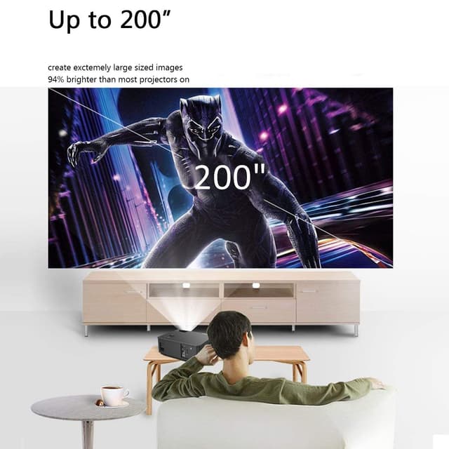 بروجكتر Wownect M5 Android Home Theater Projector