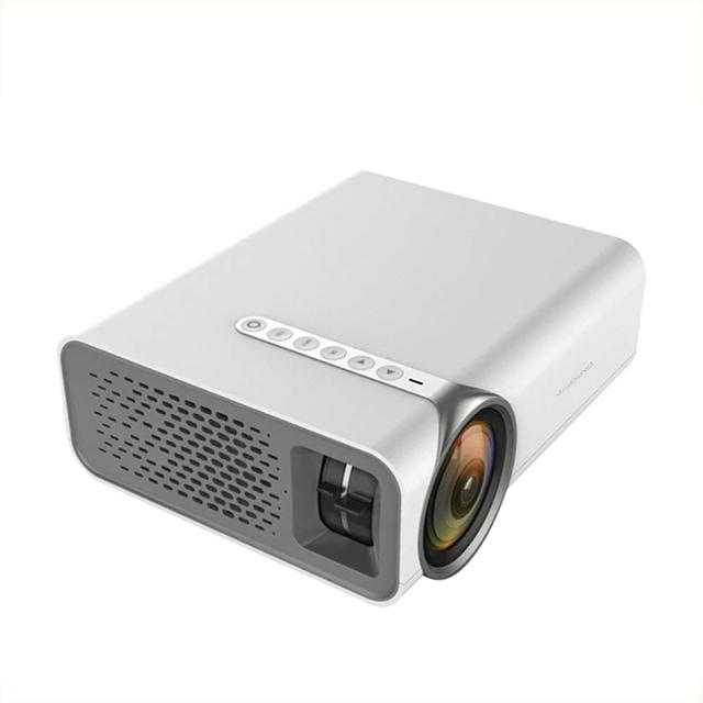 بروجكتور Wownect YG520 Mini LED Home Theater Projector - White - SW1hZ2U6MTMzNDQx