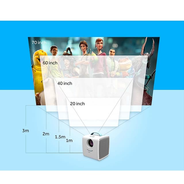 بروجكتر صغير للأطفال Wownect S1 Kids Mini Projector