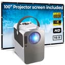 بروجكتر مع شاشة عرض Wownect Smart LED Android Projector 4K