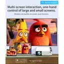 بروجكتر صغير منزلي 100 لومن 40-140 إنش أتش دي واي فاي أبيض وونكت Wownect T5 Home Mini Projector