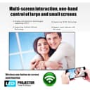 بروجكتر مع شاشة عرض Wownect T6 WiFi LED Projector Wireless