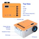 بروجكتر Wownect UC28D Portable Mini Projector