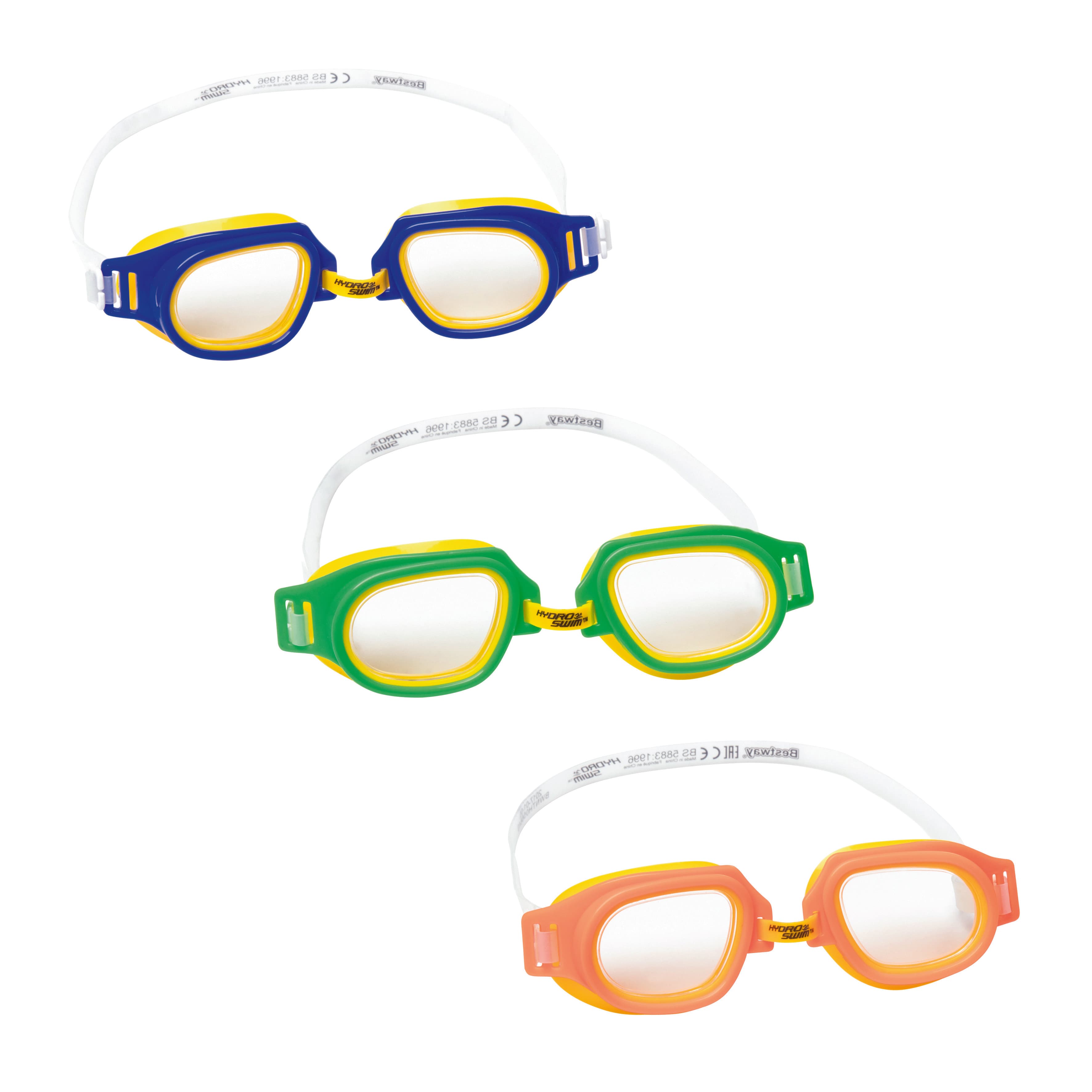 نظارة سباحة هيدرو للبالغين والأطفال Bestway HYDRO SWIM LIL CHAMP GOGGLES