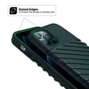 O Ozone Cover Compatible with iPhone 12 Pro / iPhone 12 Case, Rugged TPU Series Slim Ultra-Thin Lightweight Flexible Tough Protective Cover [ Designed Case for iPhone 12 Pro / iPhone 12 ] - Green - Green