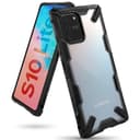 Ringke Case for Galaxy S10 Lite Hard Back Cover Fusion-X Ergonomic Transparent Shock Absorption TPU Bumper ( Compatible with Samsung Galaxy S10 Lite ) - Black - Black