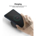 Ringke Case for Galaxy S10 Lite Hard Back Cover Fusion-X Ergonomic Transparent Shock Absorption TPU Bumper ( Compatible with Samsung Galaxy S10 Lite ) - Black - Black