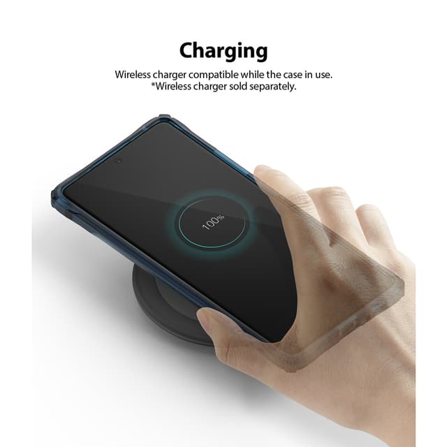 Ringke Case for Galaxy S10 Lite Hard Back Cover Fusion-X Ergonomic Transparent Shock Absorption TPU Bumper ( Compatible with Samsung Galaxy S10 Lite ) - Black - Black