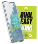 Ringke Dual Easy Wing Galaxy S20 FE Screen Protector Full Coverage (Pack of 2) Dual Easy Film Case Friendly Protective Film [ Designed for Screen Guard For Samsung Galaxy S20 FE ] - Clear